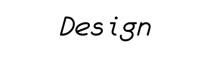 monofur   italic  Free Fonts Download