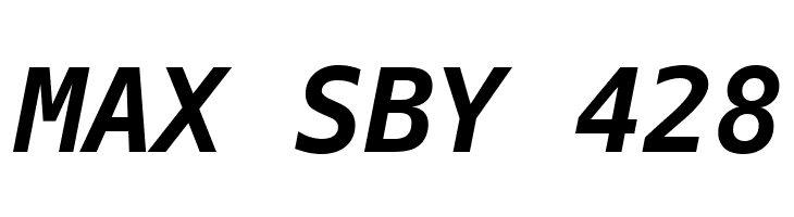 Bitstream Vera Sans Mono Bold Oblique  Free Fonts Download