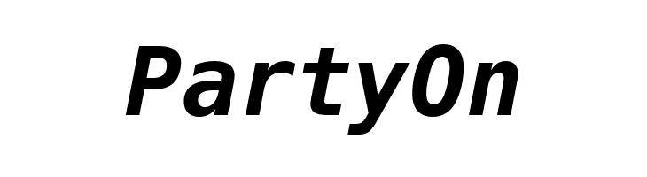 Bitstream Vera Sans Mono Bold Oblique  Free Fonts Download