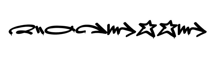 Aerosoldier Drip Symbol PERSO Regular  Free Fonts Download