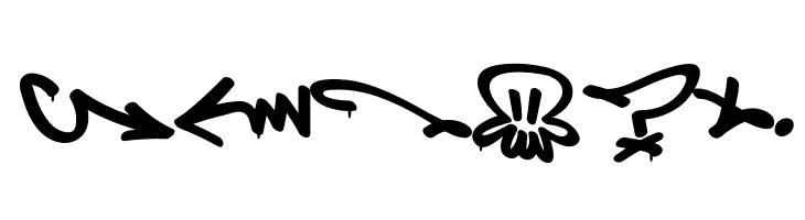 Aerosoldier Drip Symbol PERSO Regular  Free Fonts Download