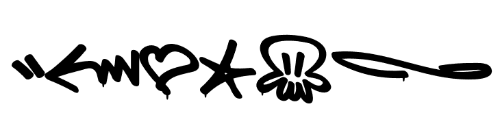 Aerosoldier Drip Symbol PERSO Regular  Free Fonts Download