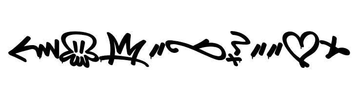 Aerosoldier Drip Symbol PERSO Regular  Free Fonts Download