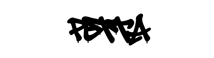 Aerosoldier Drip PERSONAL USE Regular  Free Fonts Download