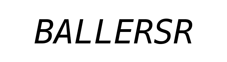 Bitstream Vera Sans Mono Oblique  Free Fonts Download