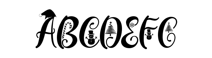 Christmas Peachy  Free Fonts Download