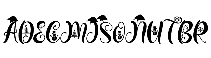 Christmas Peachy  Free Fonts Download