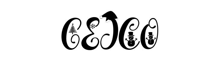 Christmas Peachy  Free Fonts Download