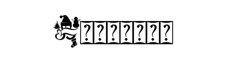 Romantic Christmas Monogram  Free Fonts Download