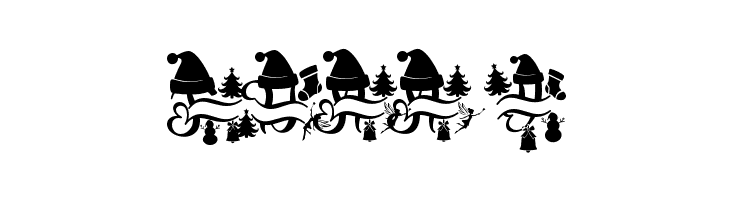 Romantic Christmas Monogram  Free Fonts Download