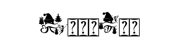 Romantic Christmas Monogram  Free Fonts Download