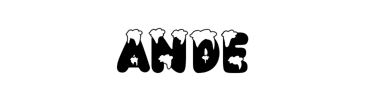 Bubble Christmas  Free Fonts Download