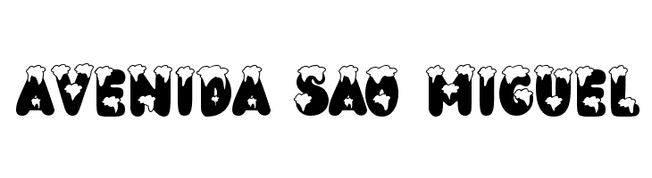 Bubble Christmas  Free Fonts Download