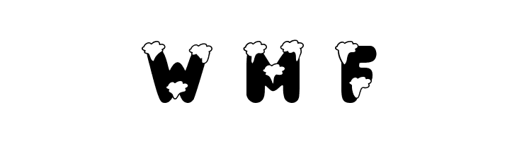 Bubble Christmas  Free Fonts Download