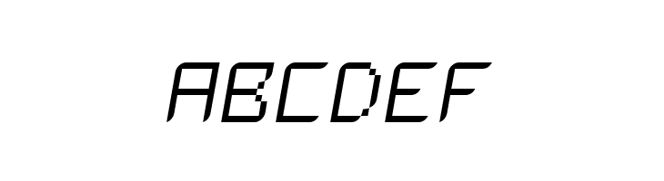 Delilah ThinOblique  Free Fonts Download