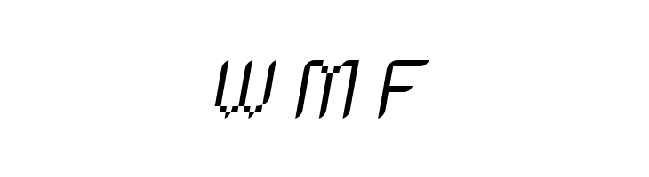 Delilah ThinOblique  Free Fonts Download