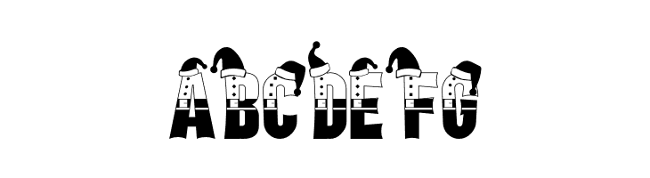 Holiday Harmony Santa  Free Fonts Download