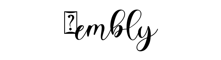 Bonitha Lowercase  Free Fonts Download