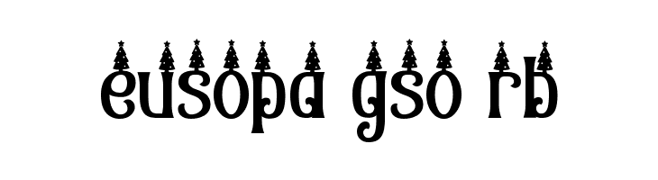 Christmas Chances Tree  Free Fonts Download