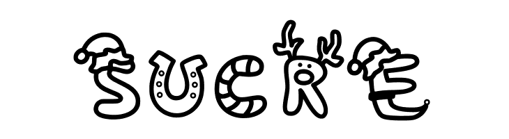 coloring christmas  Free Fonts Download