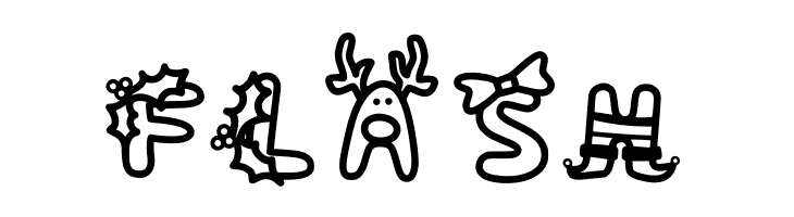 coloring christmas  Free Fonts Download