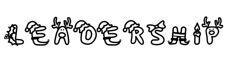 coloring christmas  Free Fonts Download