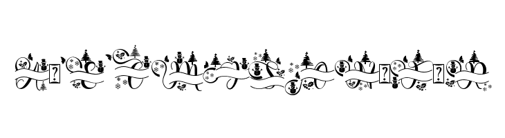 Winter Monogram Demo  Free Fonts Download