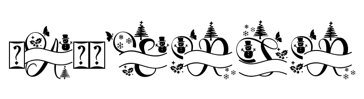Winter Monogram Demo  Free Fonts Download