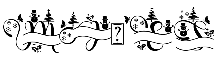 Winter Monogram Demo  Free Fonts Download