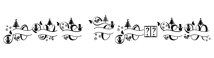 Winter Monogram Demo  Free Fonts Download
