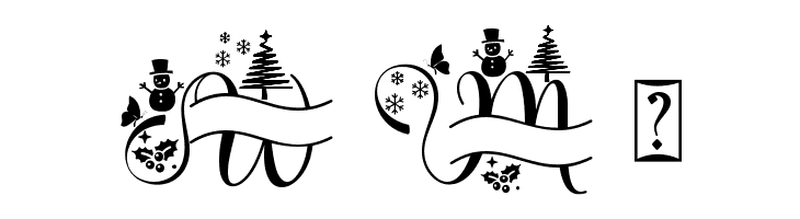 Winter Monogram Demo  Free Fonts Download