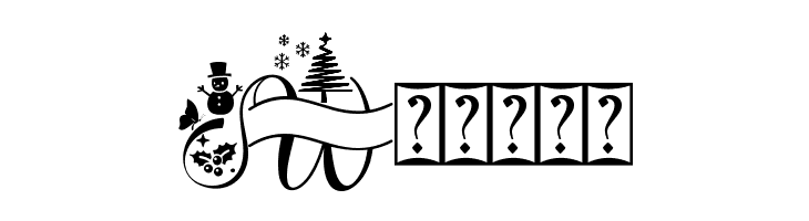 Winter Monogram Demo  Free Fonts Download
