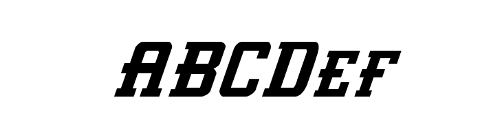 Interceptor Condensed Italic  Free Fonts Download