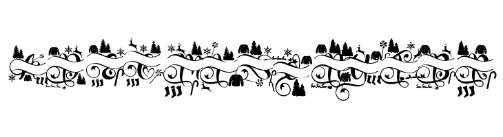 Samantha Christmas Monogram Dem  Free Fonts Download