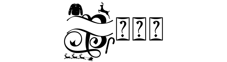 Samantha Christmas Monogram Dem  Free Fonts Download