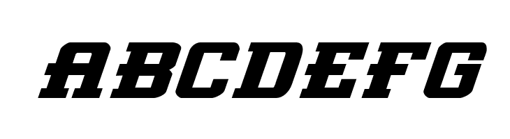 Interceptor Bold Italic  Free Fonts Download