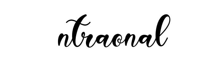 Christmas Holiday Monogram  Free Fonts Download