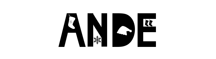 Christmas Jewelry  Free Fonts Download