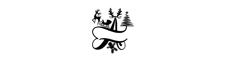 Unique Christmas Monogram Demo  Free Fonts Download