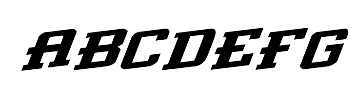 Interceptor Rotalic  Free Fonts Download