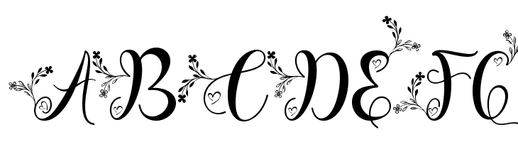 Christmas Garden  Free Fonts Download