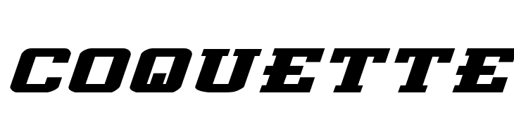 Interceptor Bold ExpItalic  Free Fonts Download