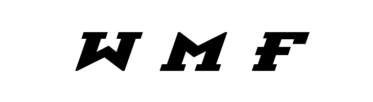 Interceptor Bold ExpItalic  Free Fonts Download