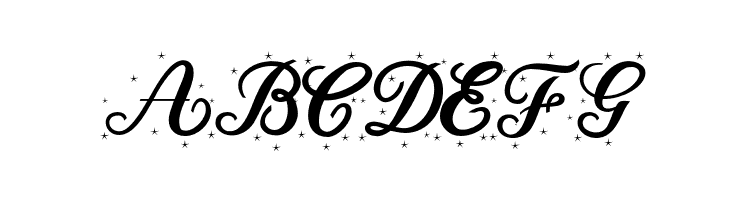 ChristmasTimeStarPersonalUse-Re  Free Fonts Download