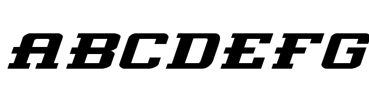 Interceptor Expanded Italic  Free Fonts Download