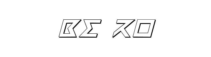 Iron Cobra 3D Italic  Free Fonts Download