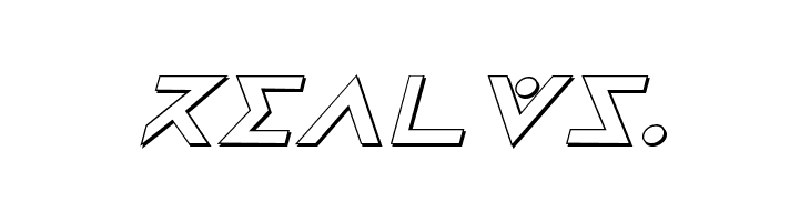 Iron Cobra 3D Italic  Free Fonts Download