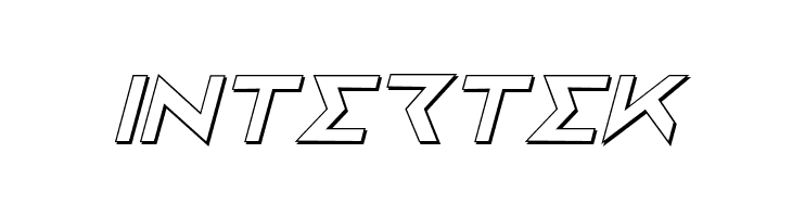 Iron Cobra 3D Italic  Free Fonts Download