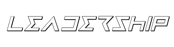 Iron Cobra 3D Italic  Free Fonts Download