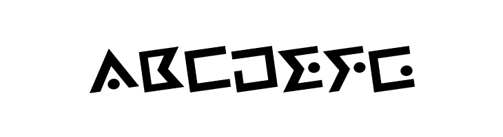 Iron Cobra Rotated  Free Fonts Download